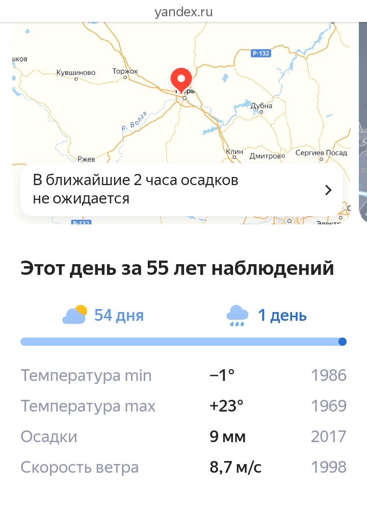Температурный максимум был в 69 году.