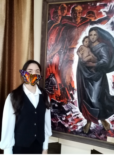 Эмма. Моя безотказная Палочка Выручалочка, любима художница, медалистка, прекрасная собеседница! Счастья тебе в твоей взрослой жизни!