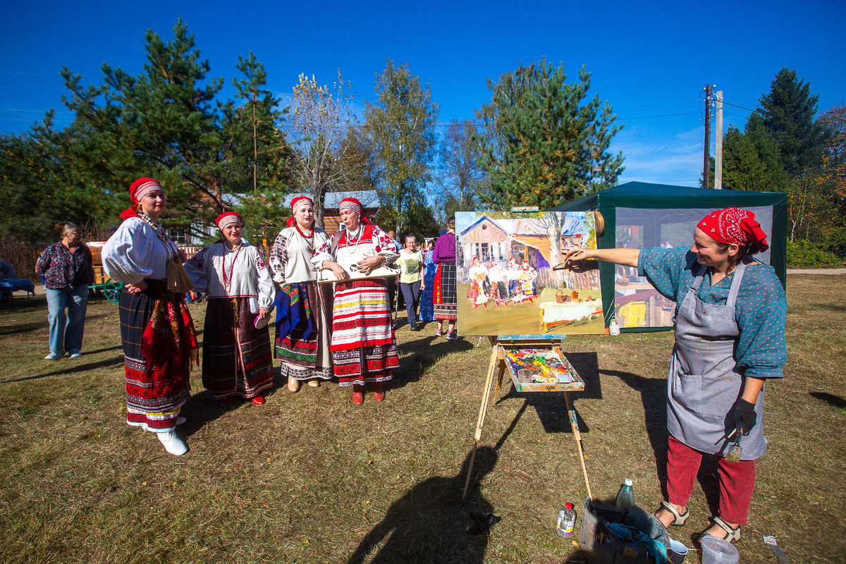 7-й Фестиваль "Искусство жить на даче". Дача-музей художника Константина Коровина в Охотино. Городской округ Переславль-Залесский, Ярославская область. Фото автора статьи 
