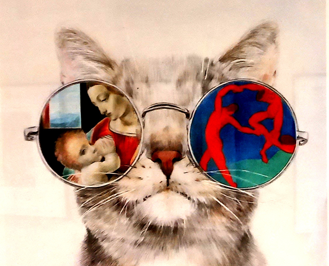 «Кот Лео» Сагайдак Дарья, 15 лет. Луганск