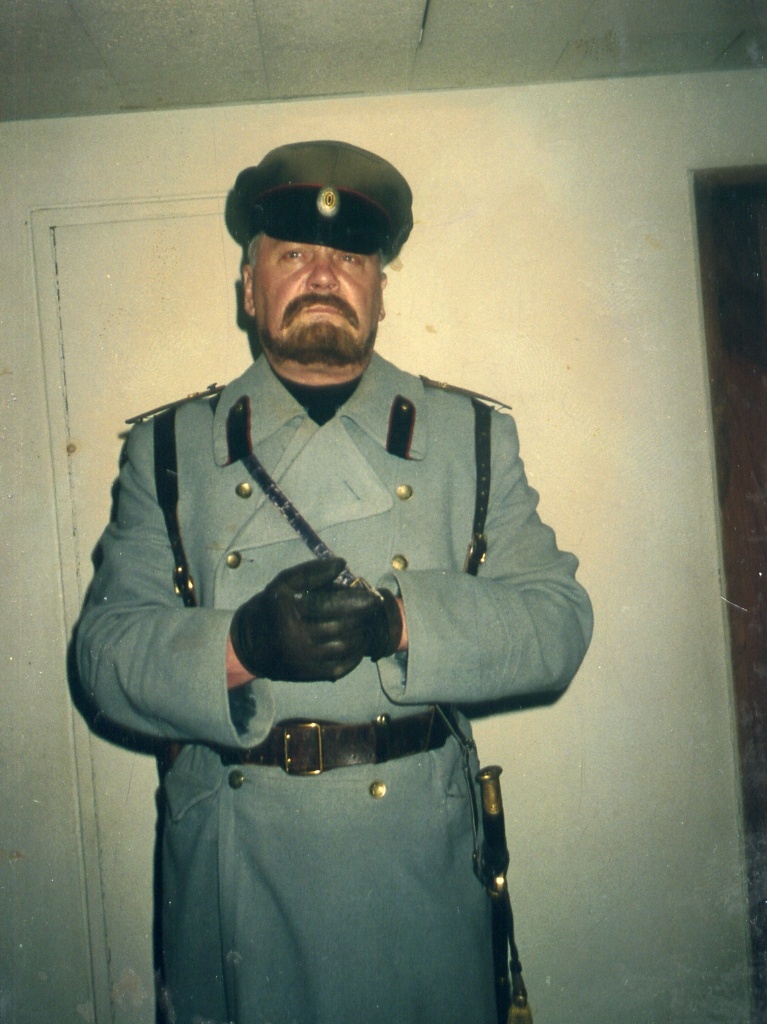 Малышев - в спектакле "Белая гвардия", 1990-годы