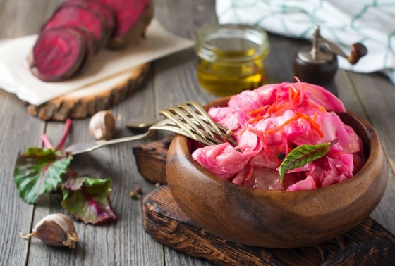    Маринованная капуста «Пелюстка» со свеклой