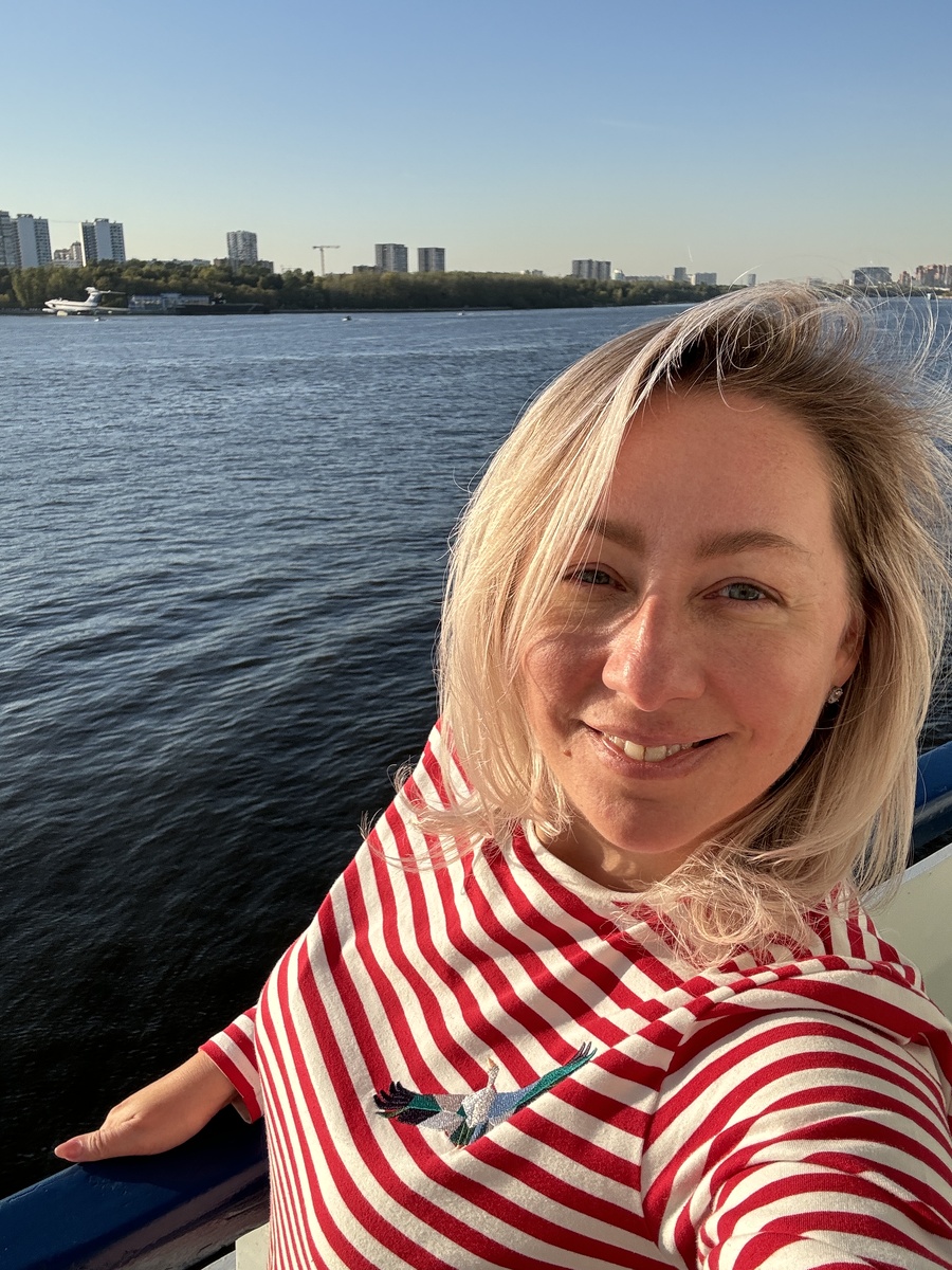 Фото автора. Наше мини-путешествие закончено, а настроение ещё - вполне круизное ))