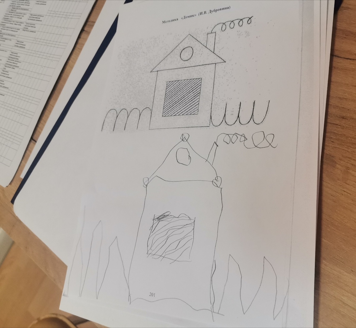 Не нашла в источнике работы мальчика. Вот работа Агнии. 