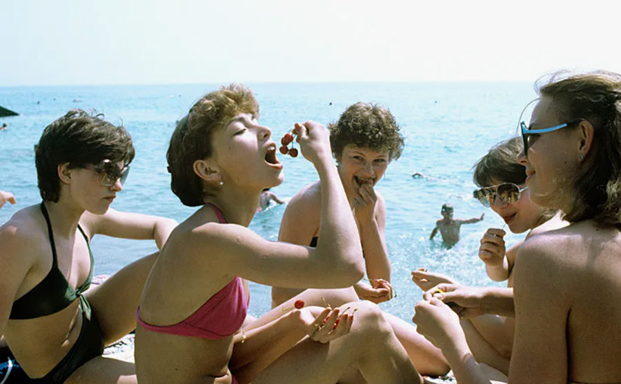 Вкусная черешня