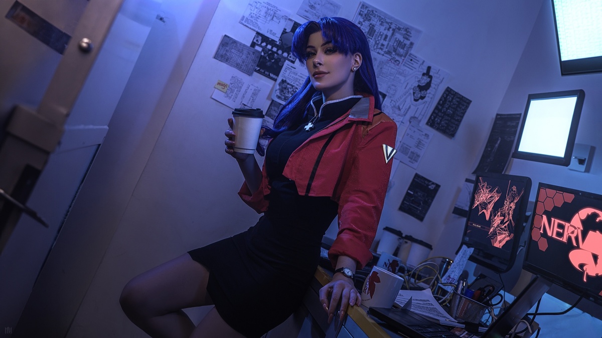 Мисато Кацураги, аниме «Евангелион» (фото: Miva)