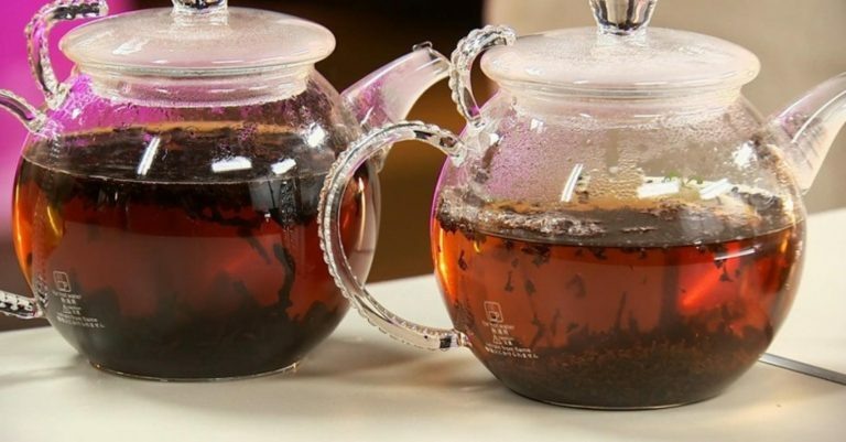 Заваривание листового чая