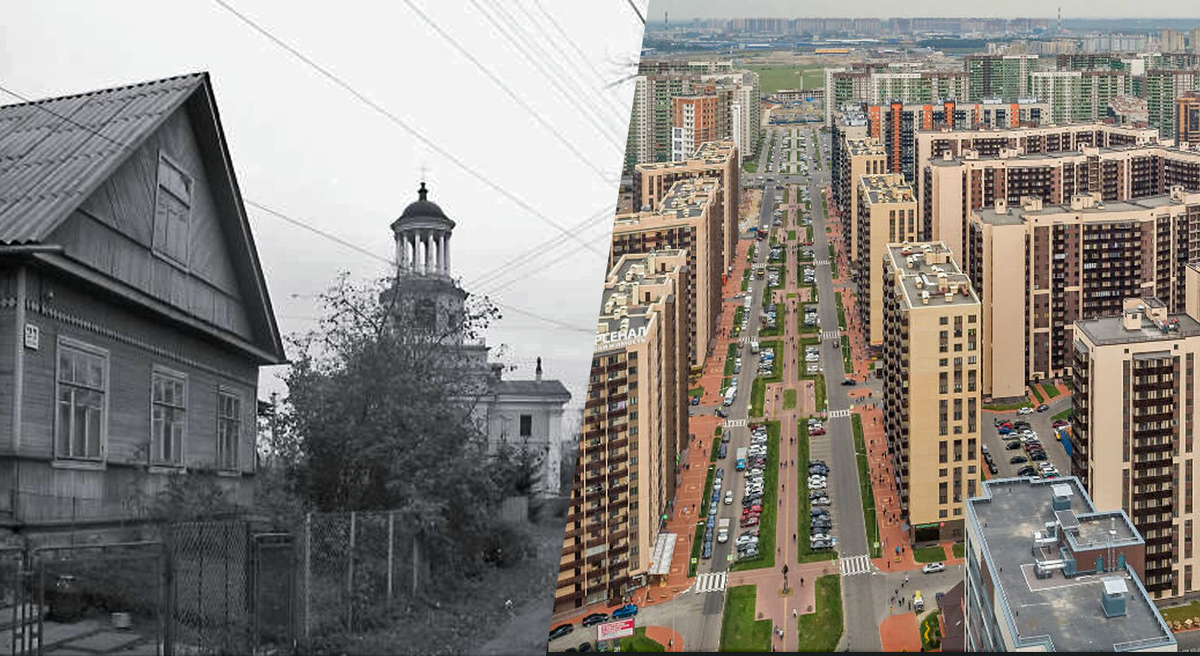 Давным-давно, когда наши прадедушки еще ходили пешком под стол, Мурино было совсем другим местом.