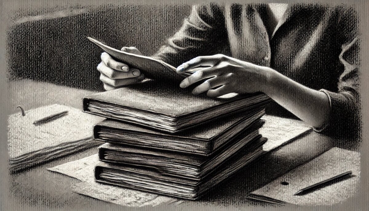 Бесконечный поток контрольных работ высосал из нее последние капли жизненной энергии.