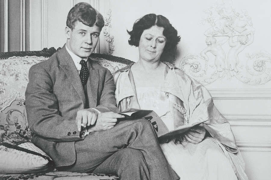 Айседора Дункан и Сергей Есенин. 