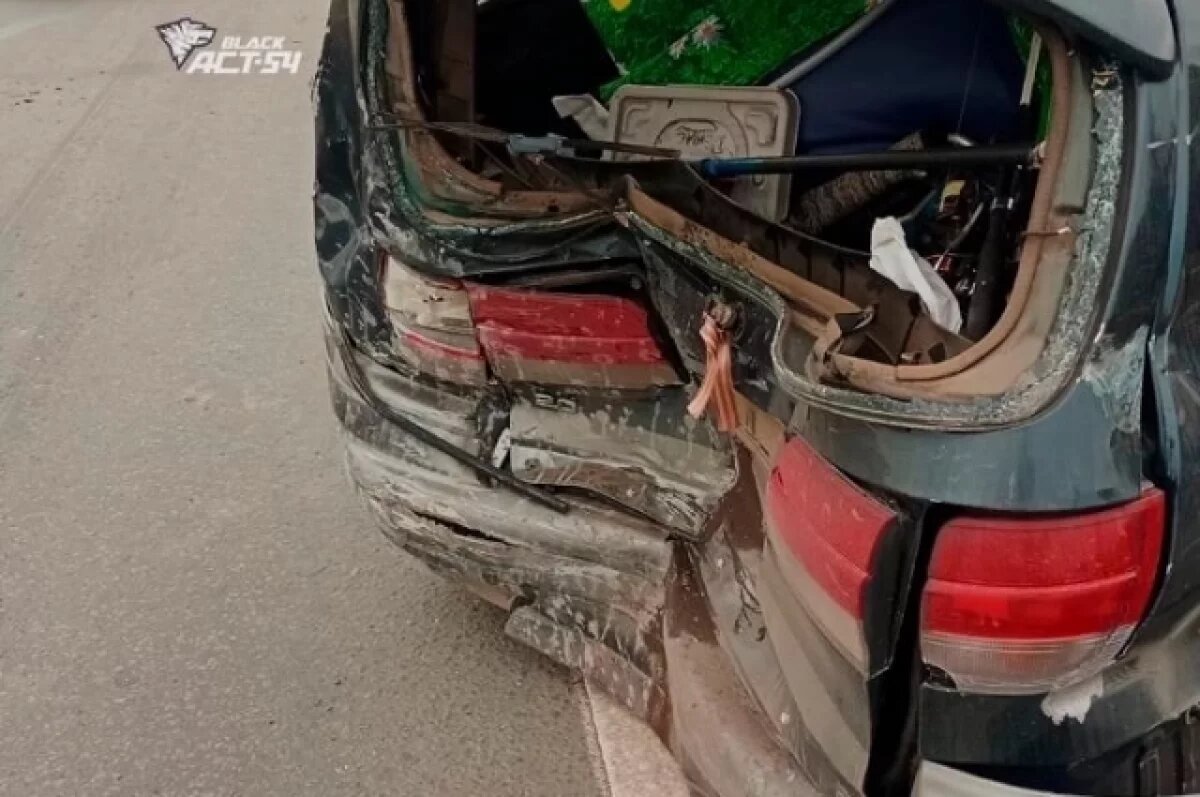    В Новосибирске из-за серьезной аварии на Советском шоссе собралась пробка