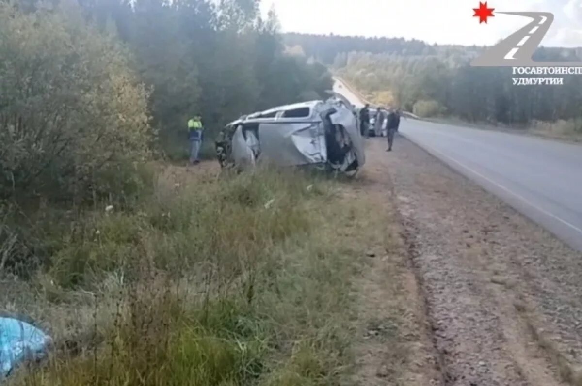    На трассе в Удмуртии произошло ДТП, в результате которого погиб водитель