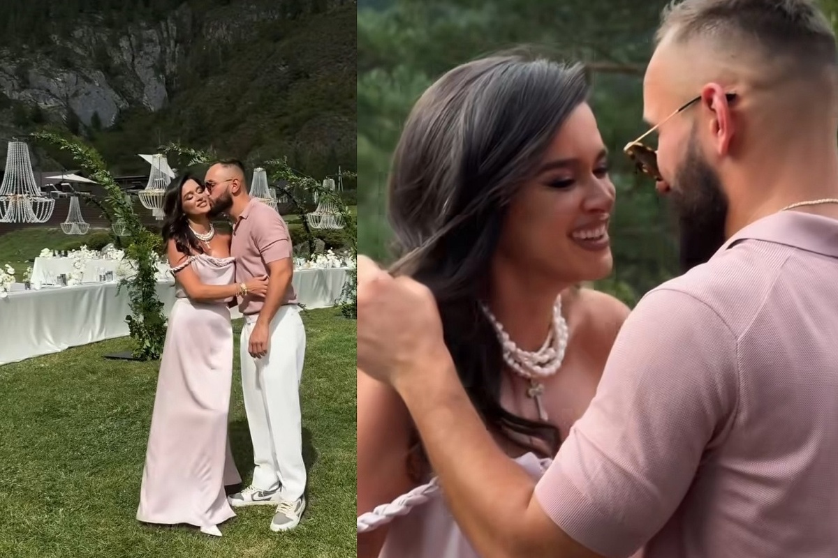 Ксения Бородина с Николаем Сердюковым с "Последнего героя". Фото: социальные сети.