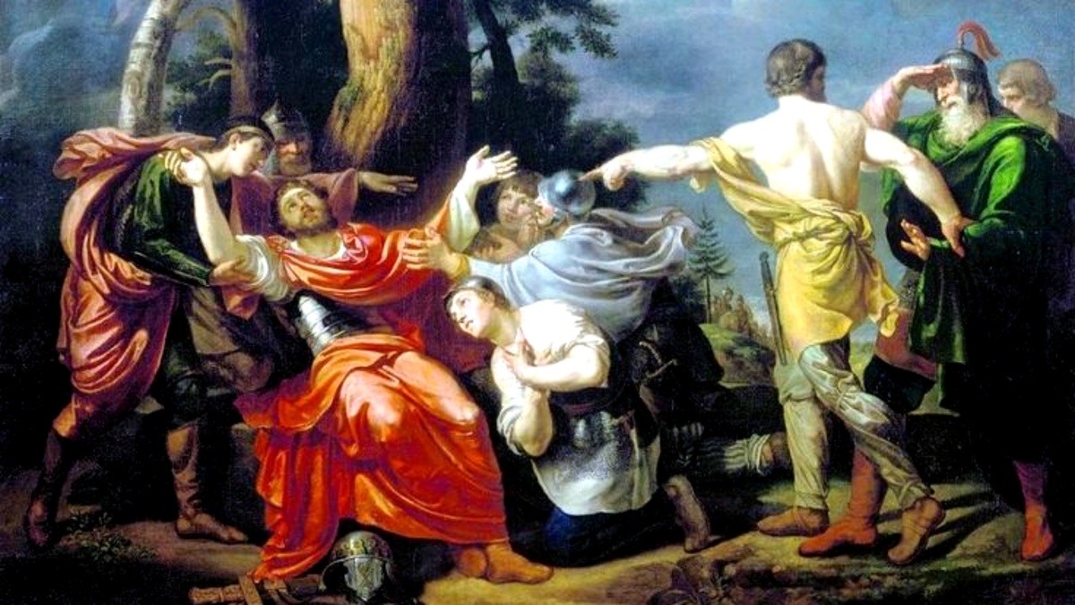 Картина «Дмитрий Донской на Куликовом поле», художник Орест Кипренский, 1805 год.