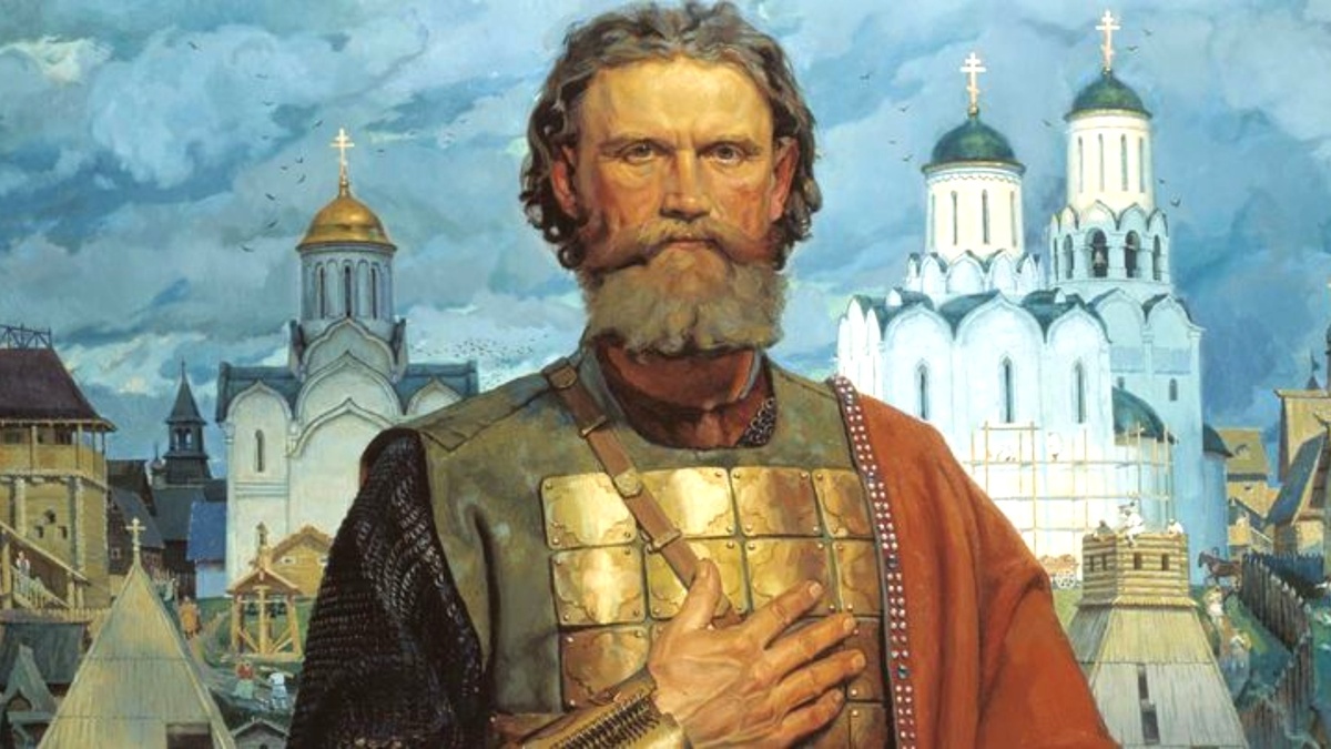 Картина «Святой благоверный великий московский князь Дмитрий Донской» , художник Виктор Маторин, 2002 год.