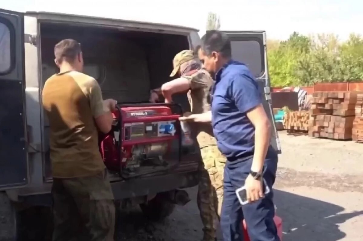    Очередную партию помощи отправили из Красноярского края в зону СВО