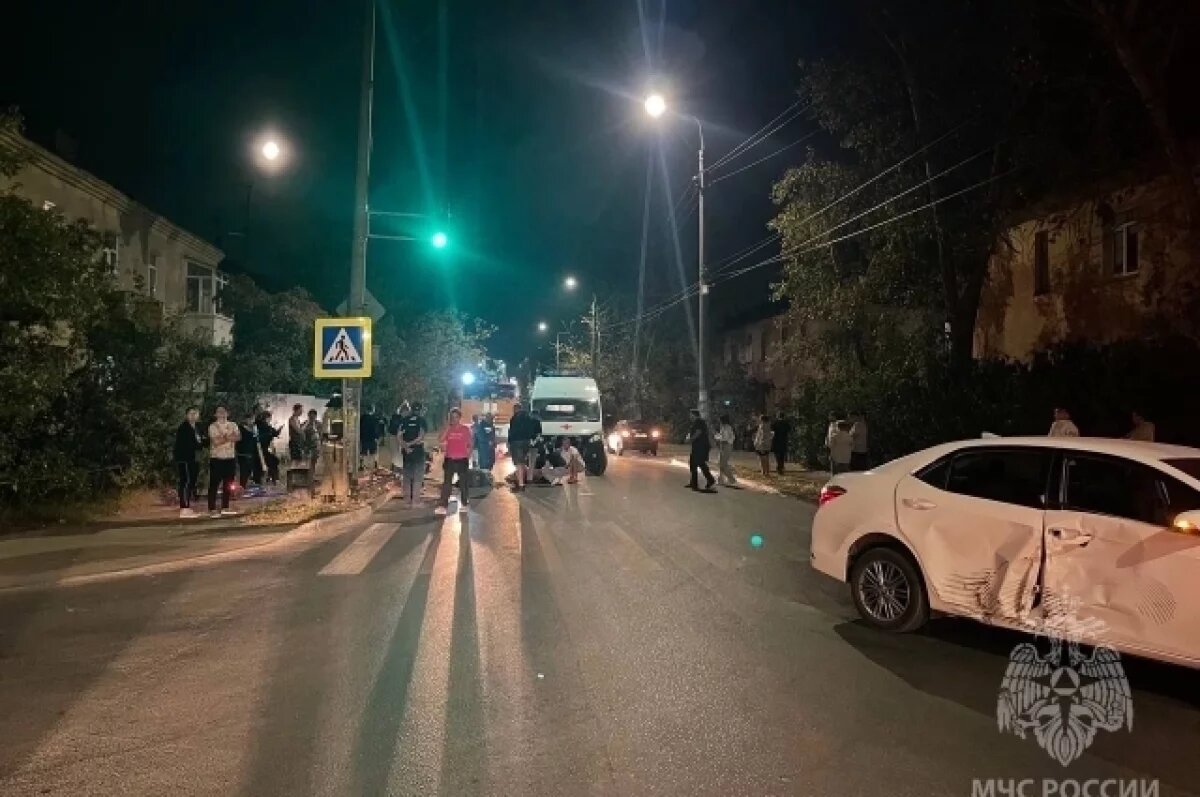    Четверо нижегородских подростков на мотоциклах пострадали в ДТП с машинами