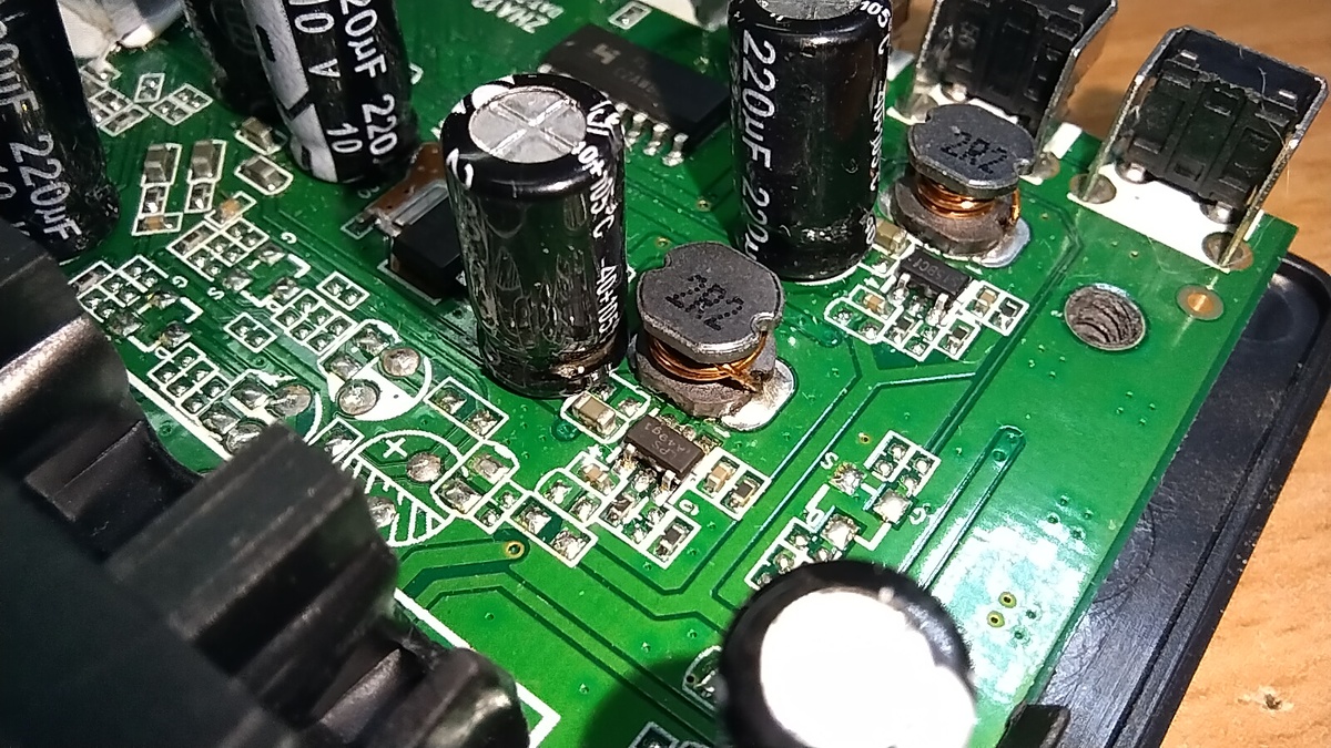 Замененный преобразователь на 1,2 В