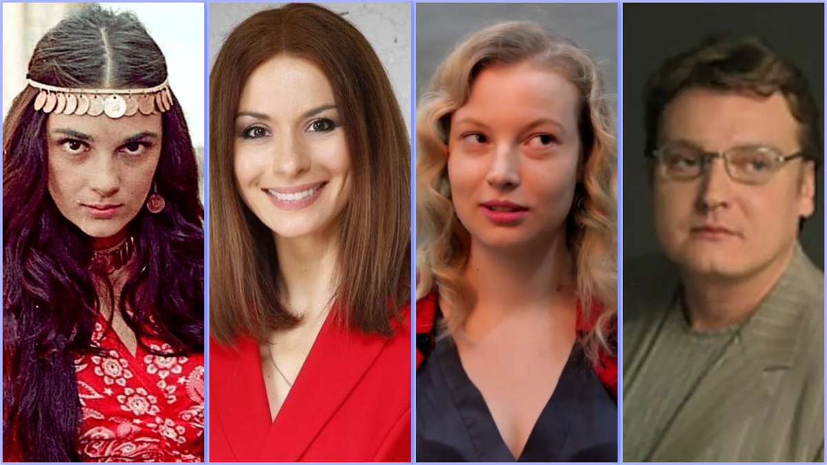 Слева направо: Светлана Тома, Ирина Лачина, Мария Будрина, Олег Будрин