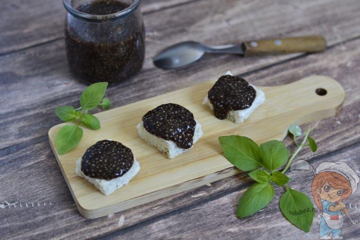Черная икра из семян чиа — приятно удивила вкусом