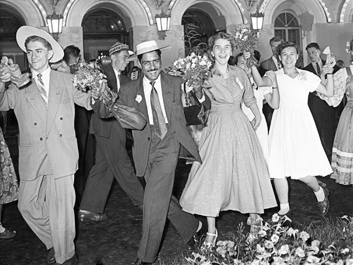 Американские студенты в СССР, 1926 год. фото из ria.ru