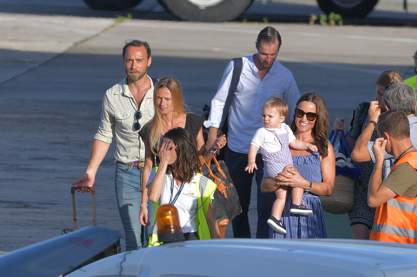 Семья Миддлтон и семья Мэттьюз на Карибах в январе 2019 года