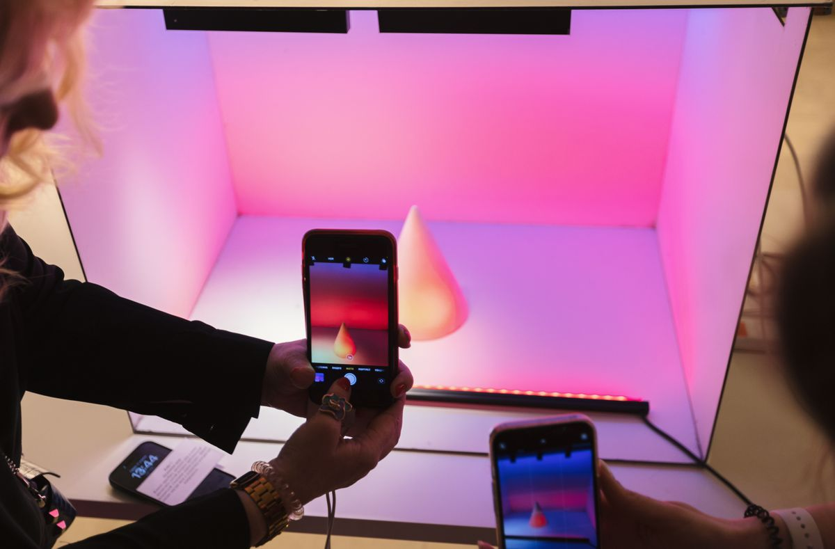 Мастер-класс для дизайнеров и светодизайнеров в Московском музее дизайна (здание Третьяковской галереи на Крымском валу)