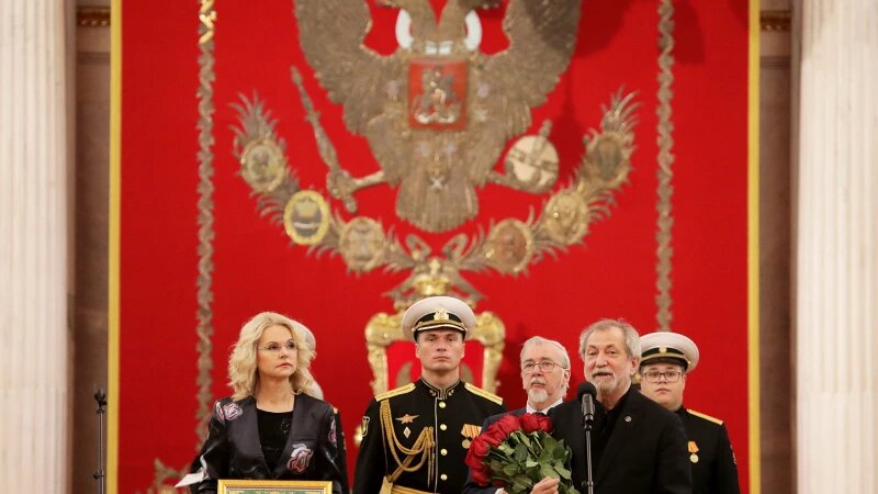     Вручение второй Эрмитажной премии. hermitagemuseum.org