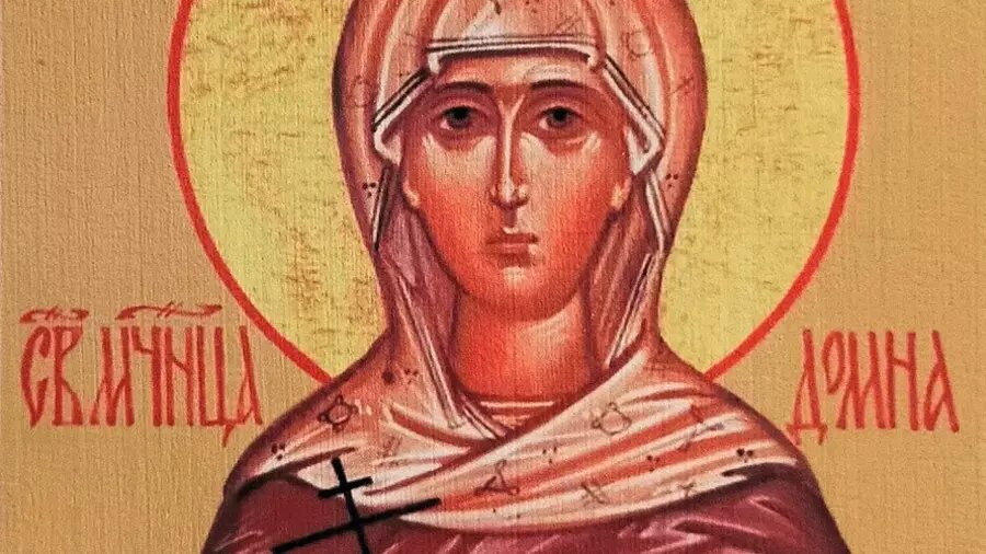 Фото: соцсети. Святая Домна Никомидийская