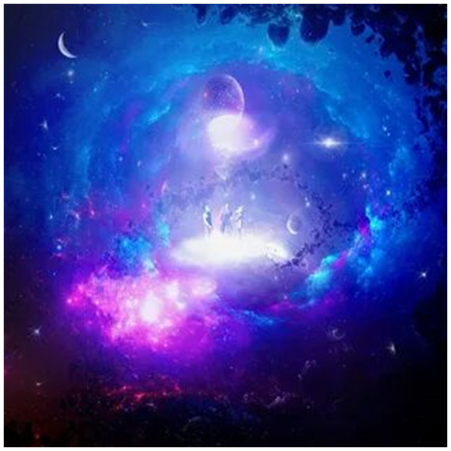 Сгенерировано Ии- Космос и человек 