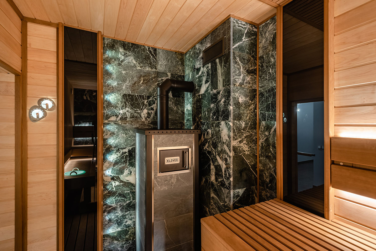 Дровяная банная печь. Мастерская каминов Ovdin