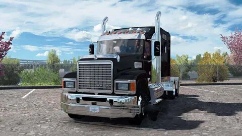 American Truck Simulator. 2024г. обновление 1.51 новый тягач Mack Pinnacle CHU613