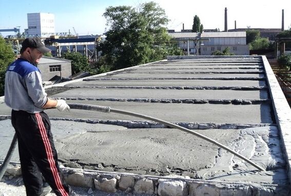 Вспученный бетон