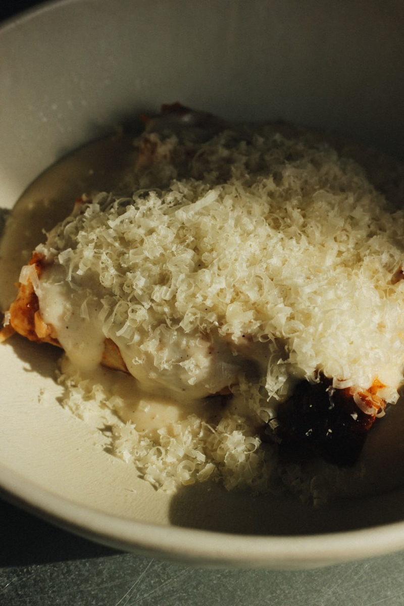 Фото: Мясная лазанья в ресторане Animals