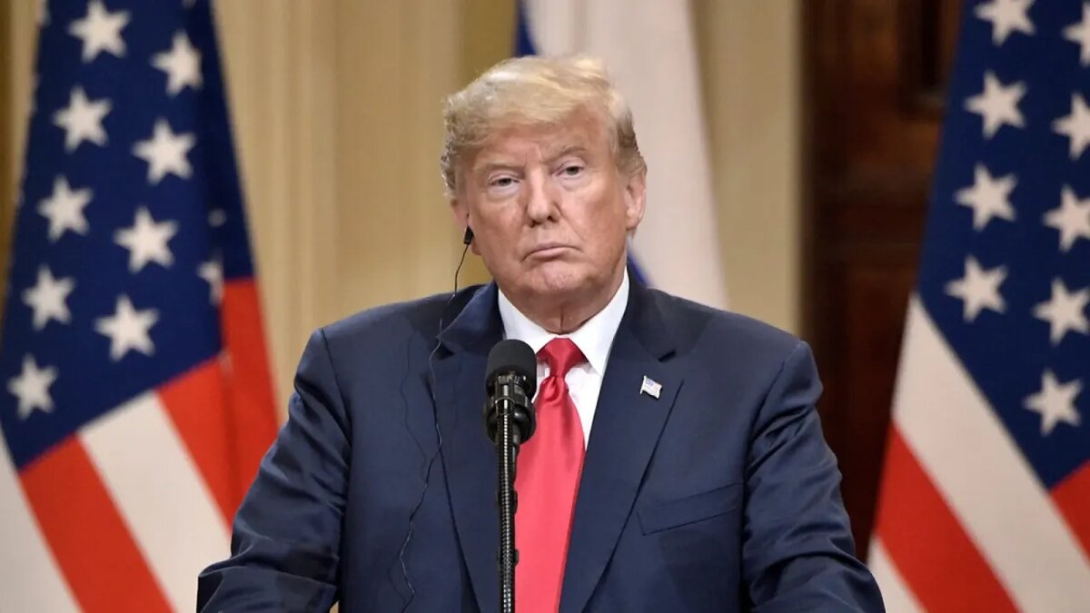    Бывший президент США Дональд Трамп.