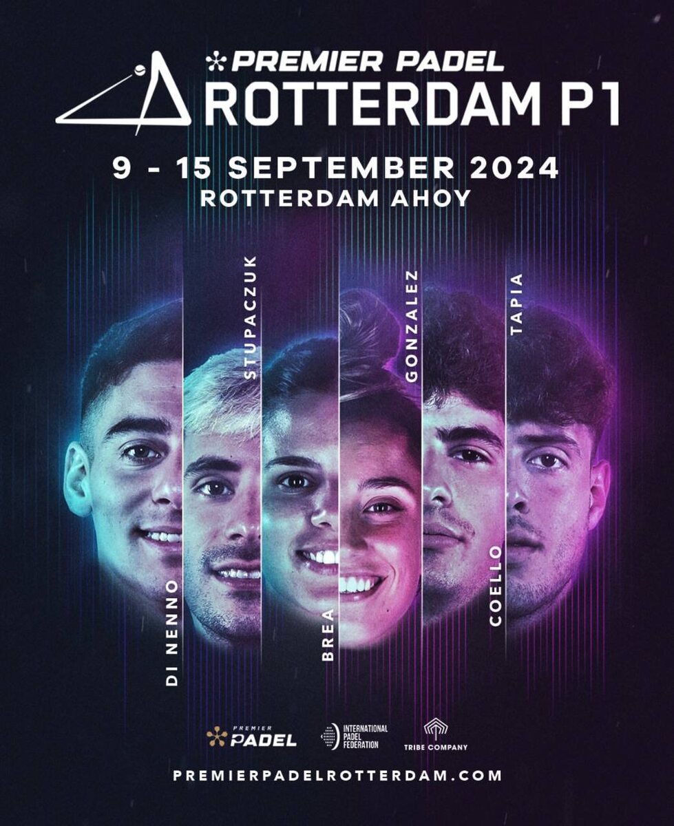 Фото из соцсетей Rotterdam Padel Premier P1.