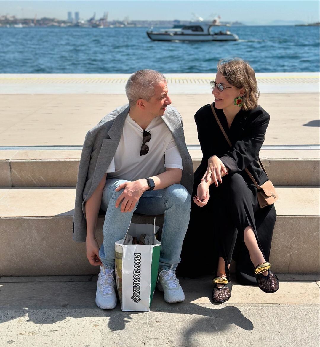 Ксения Собчак и Константин Богомолов. Фото: соцсети/@xenia_sobchak