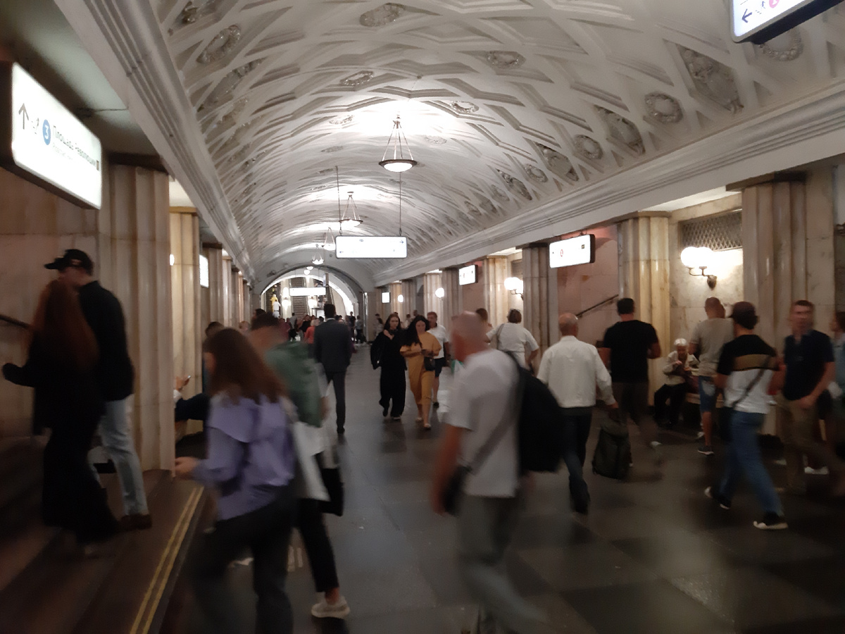 Станция "Охотный ряд". Фото автора