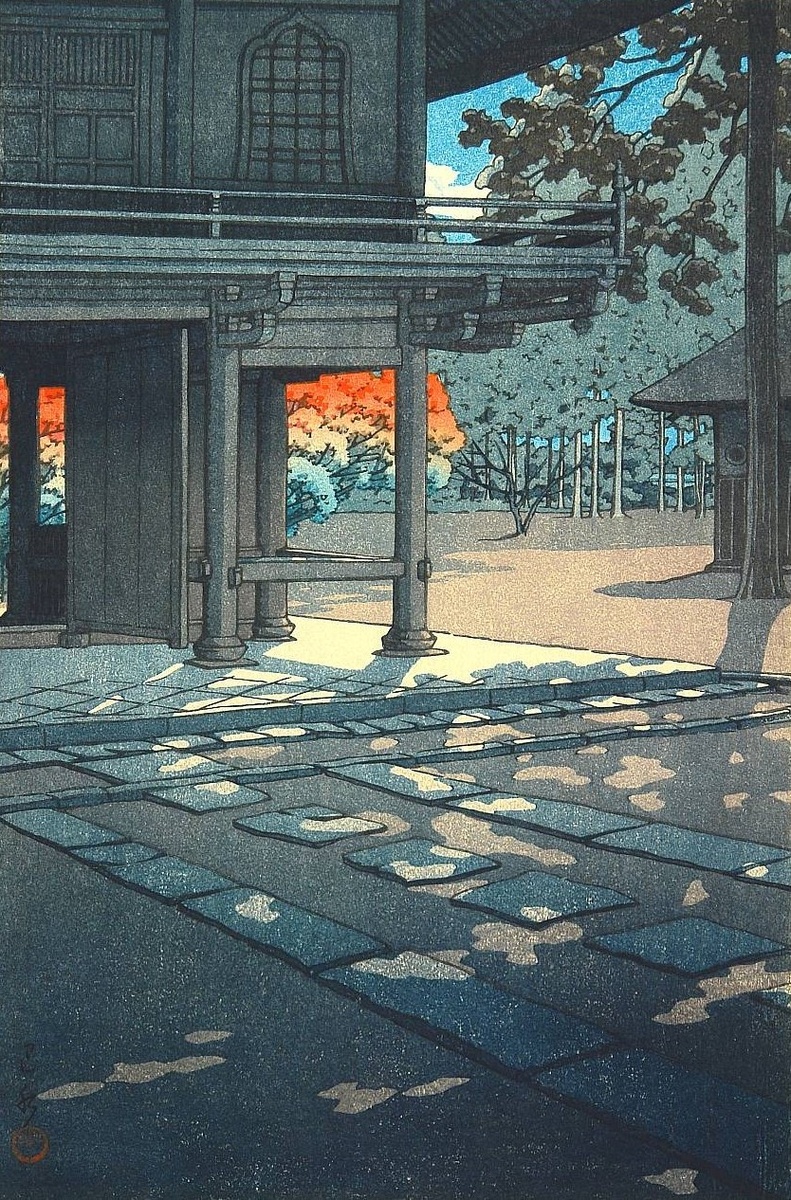 Kawase Hasui. Heirin Temple, Nobidome