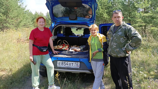 Сходили на разведку, жарим и маринуем 2 дня...