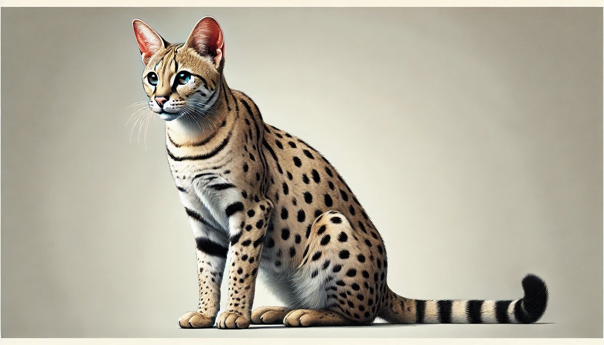 Представитель породы Саванна