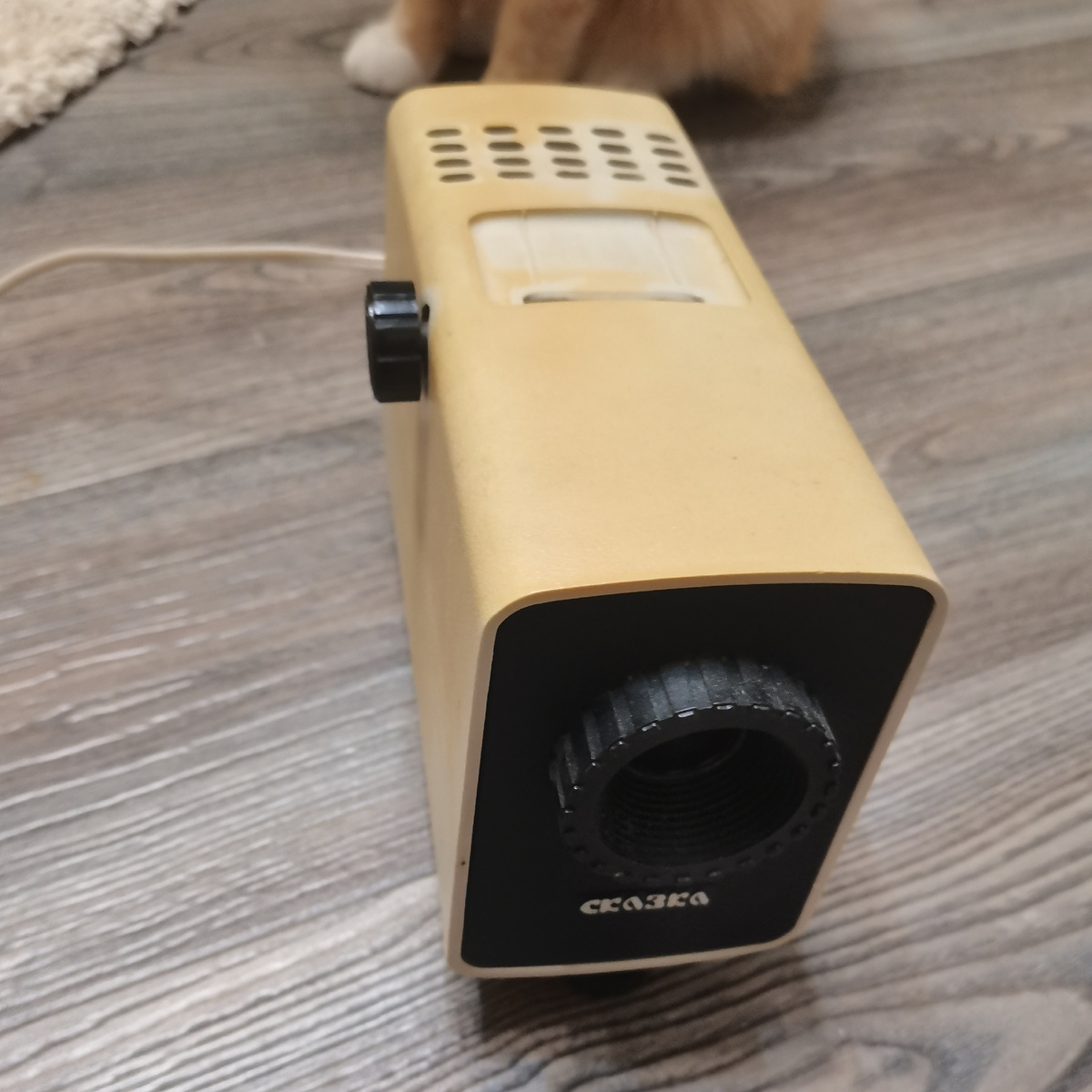 Пожелтел от старости