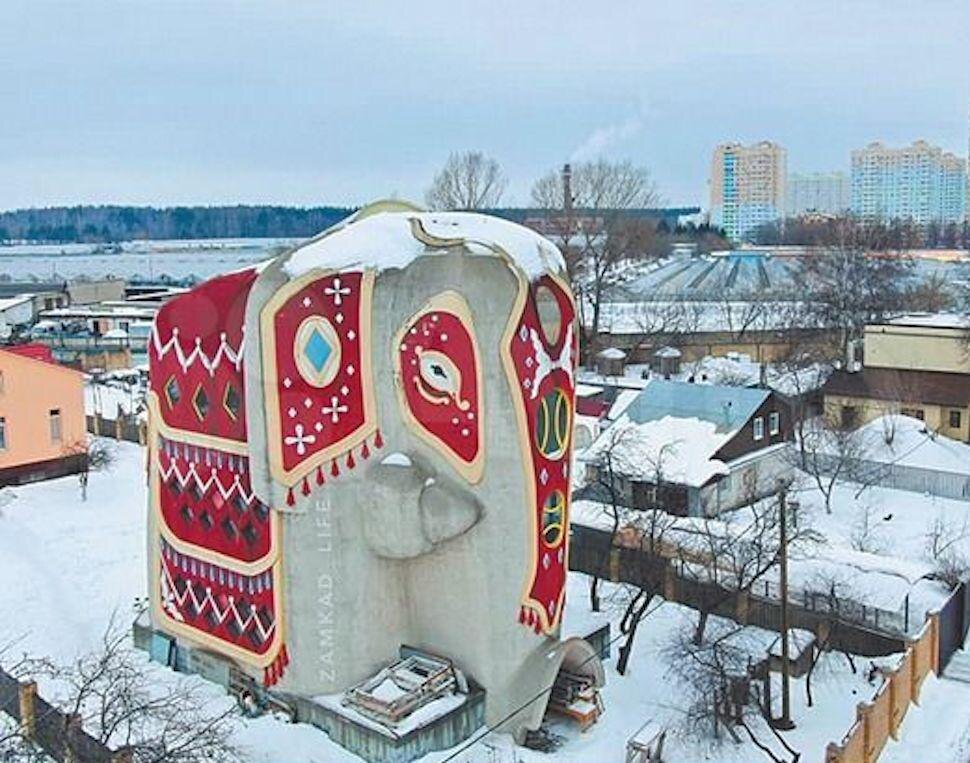 avito.ru📷Дом-слон зимой