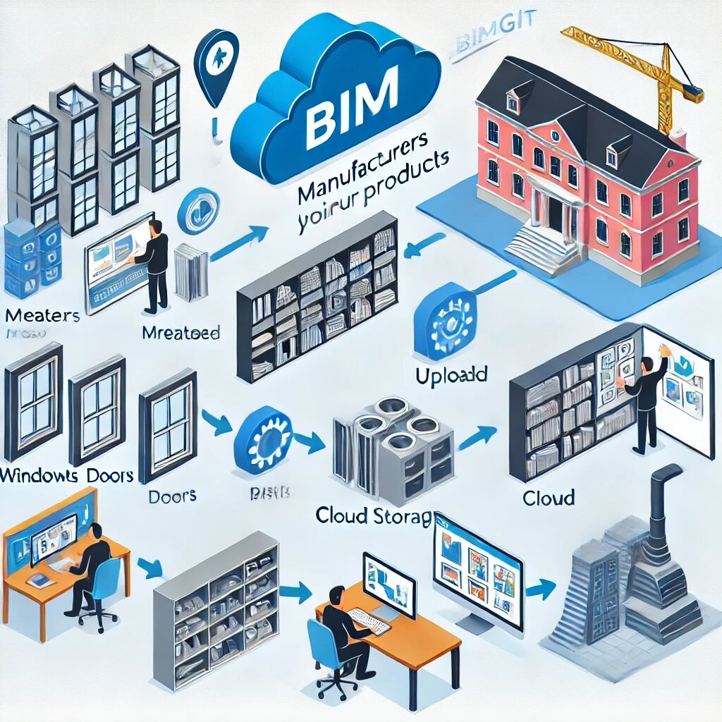 Иллюстрация работы bimgit.ru с производителями окон