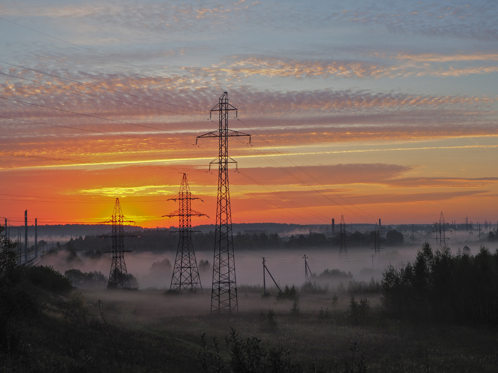 Восход в электрических сетях.