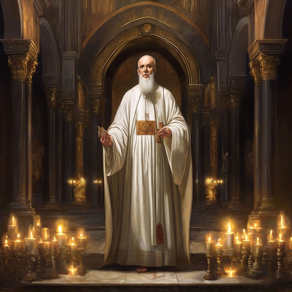 Иоанн Златоуст (около 347 — 14 сентября 407) — архиепископ Константинопольский, богослов.