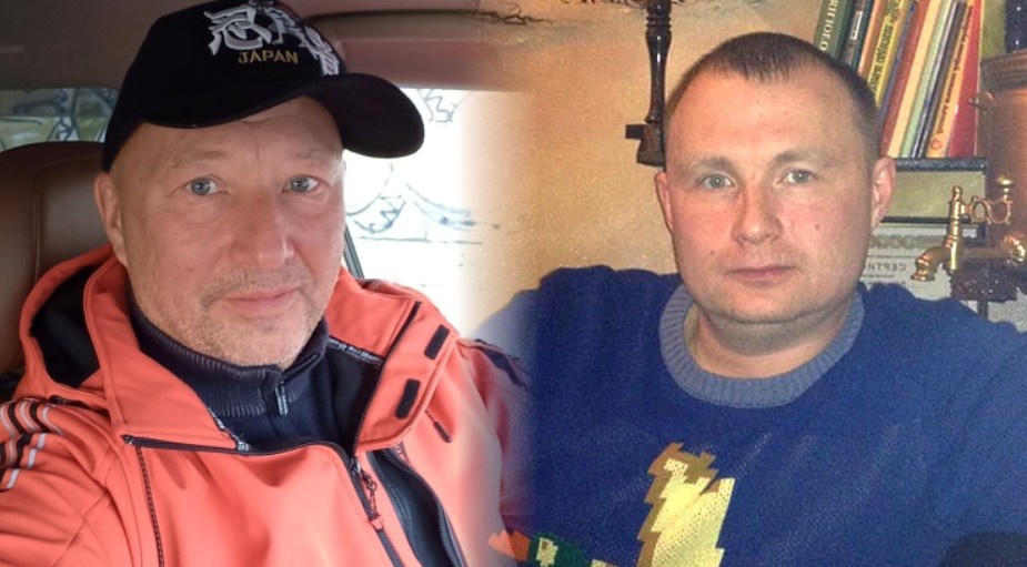 на фото Юрий Гальцев и его сын Михаил