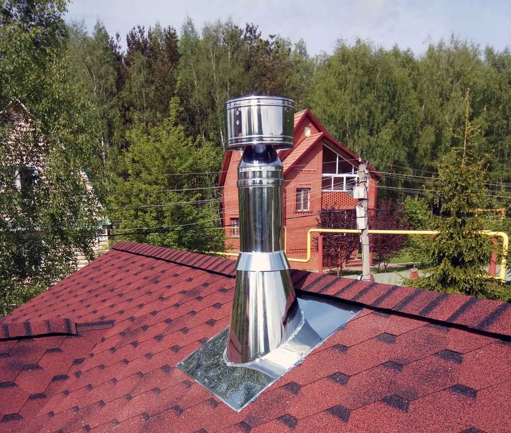 Дымоход "Вулкан" из нержавеющей стали