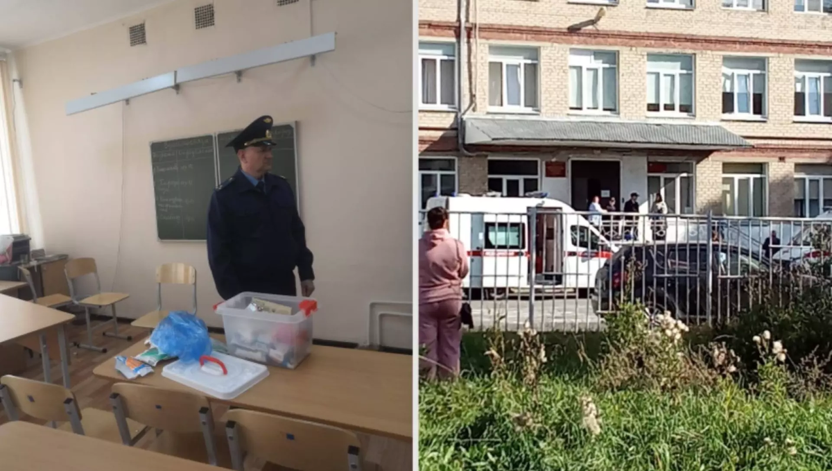 Обычная школа в Челябинске
