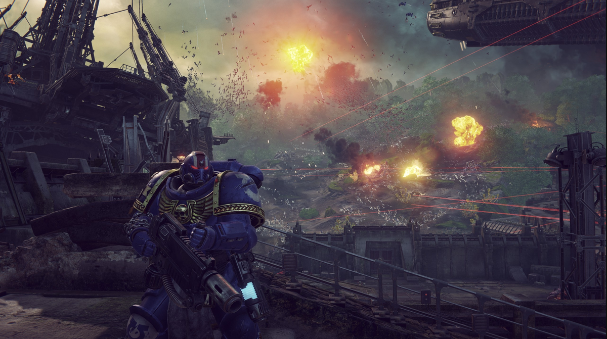 Warhammer 40000 space marine 2 crash